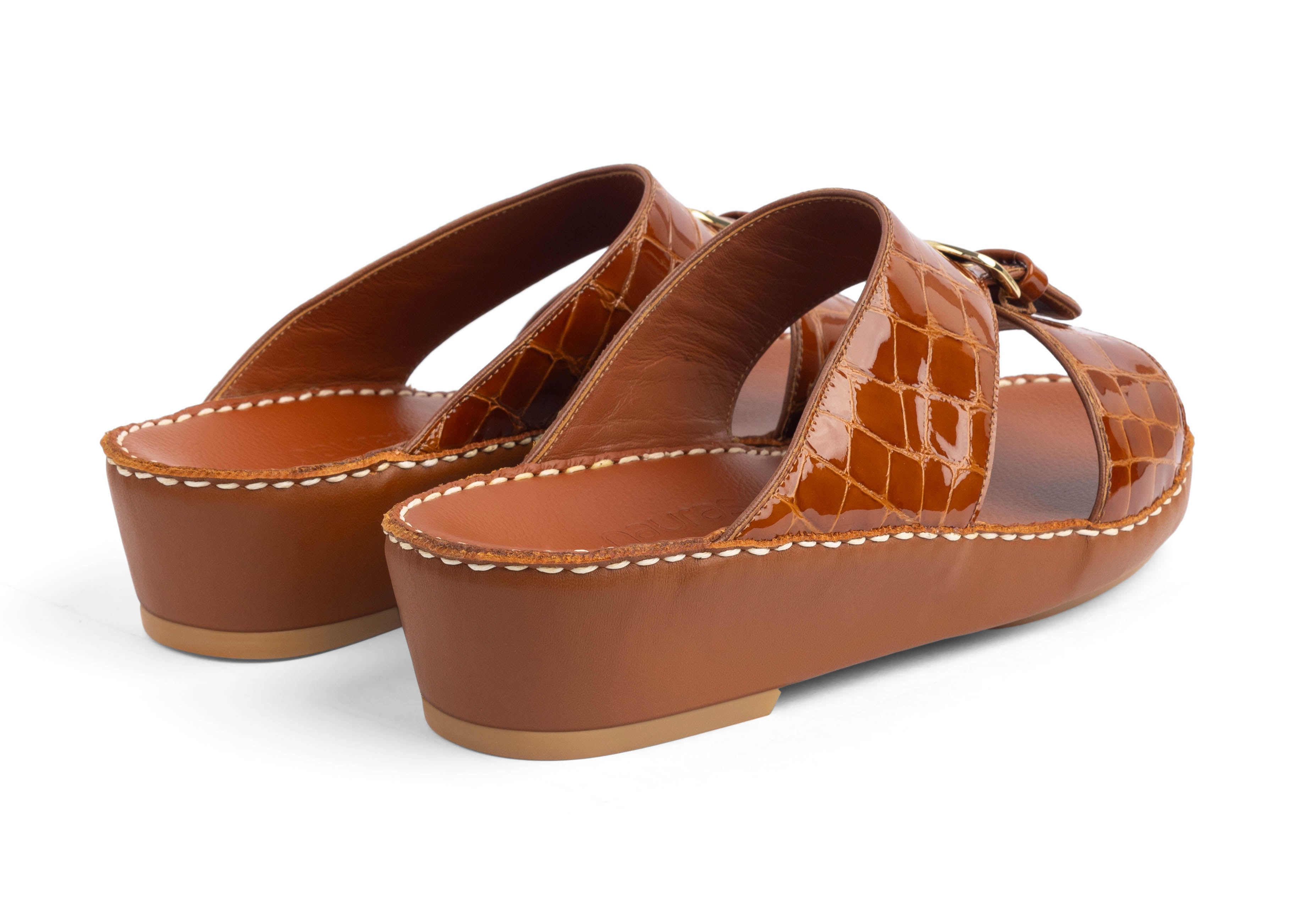 Kids Leather Sandal TS 1493 LAK