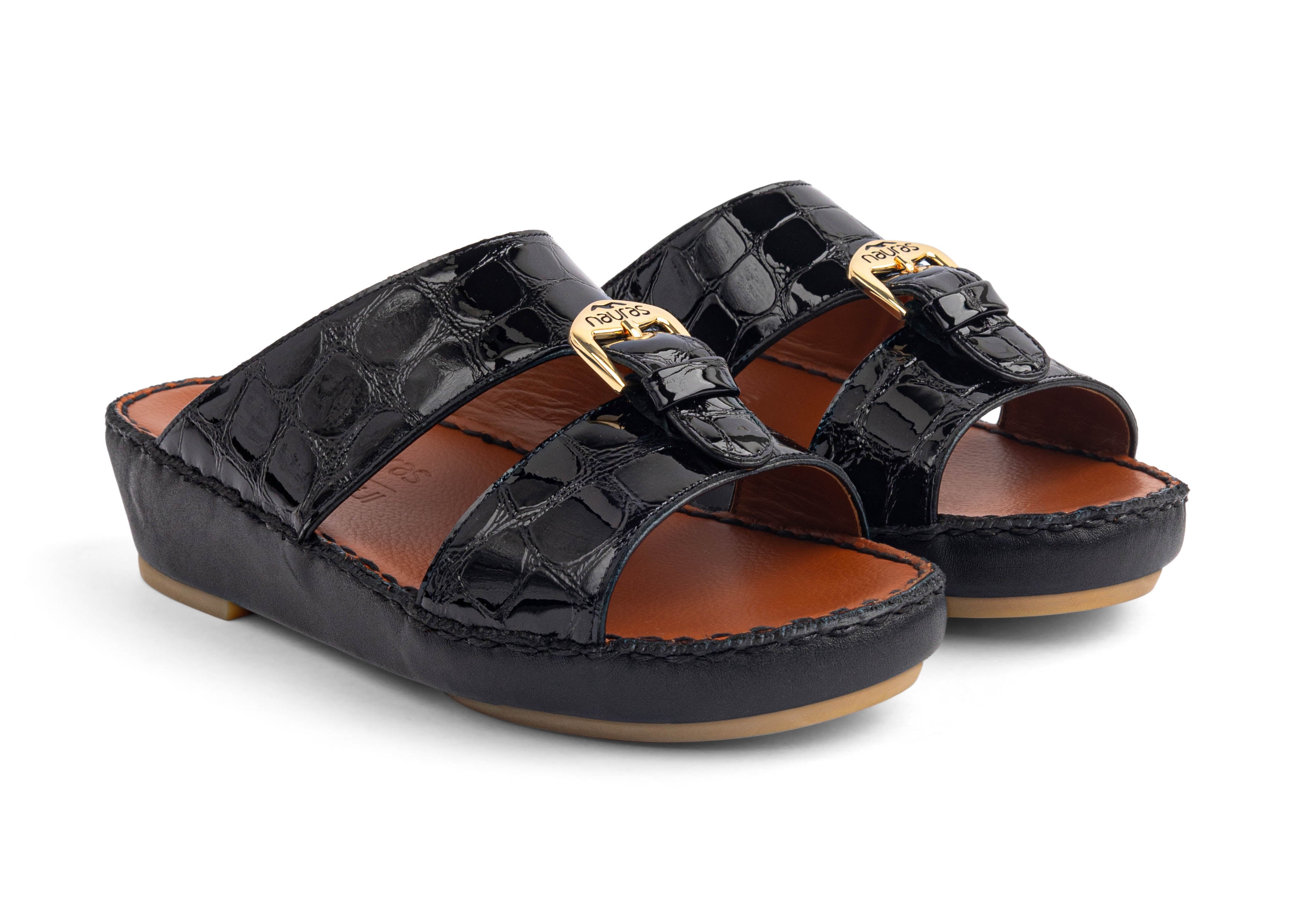 Kids Leather Sandal TS 1493 LAK