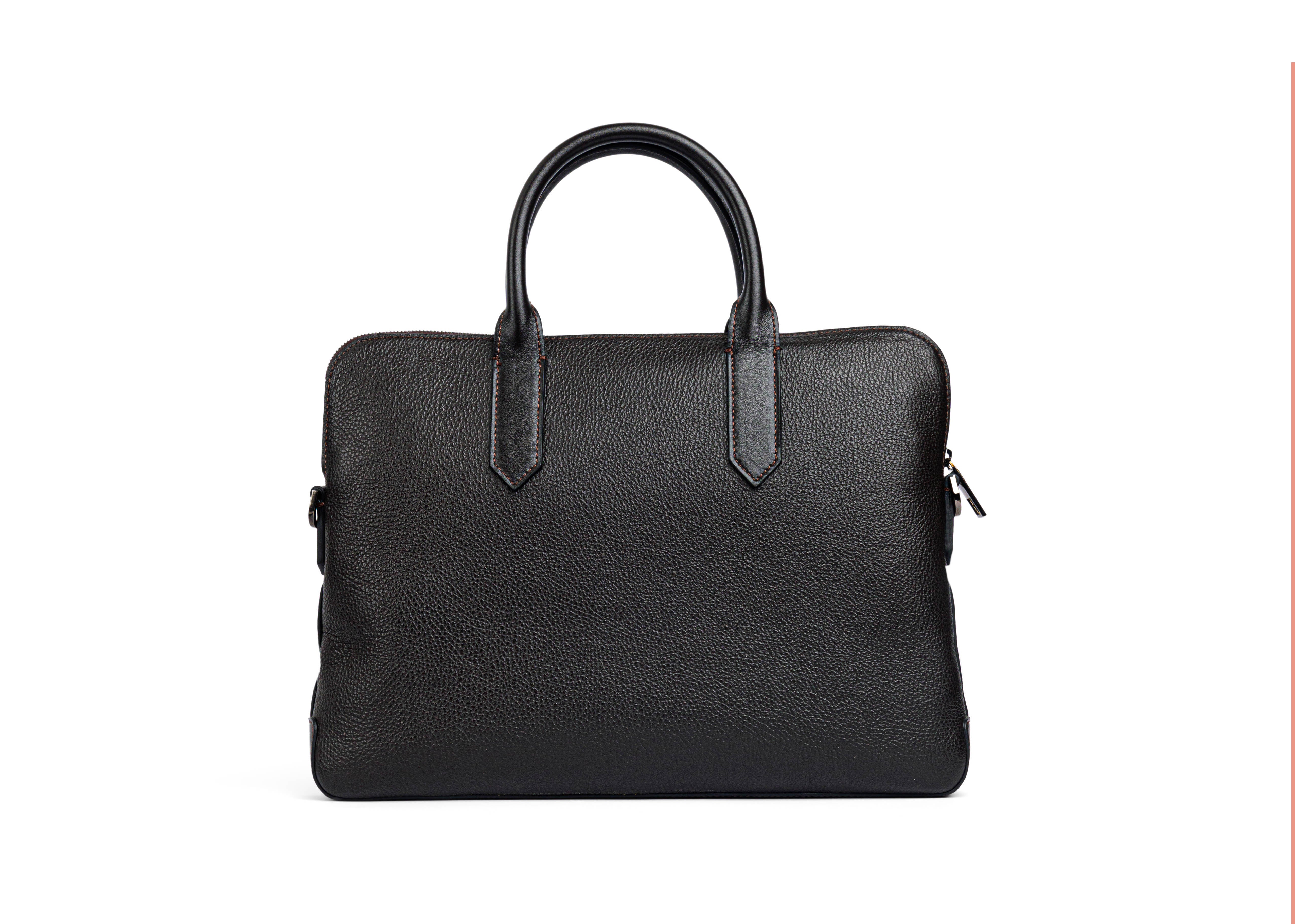 Man Leather Bag 1 Zip 19101