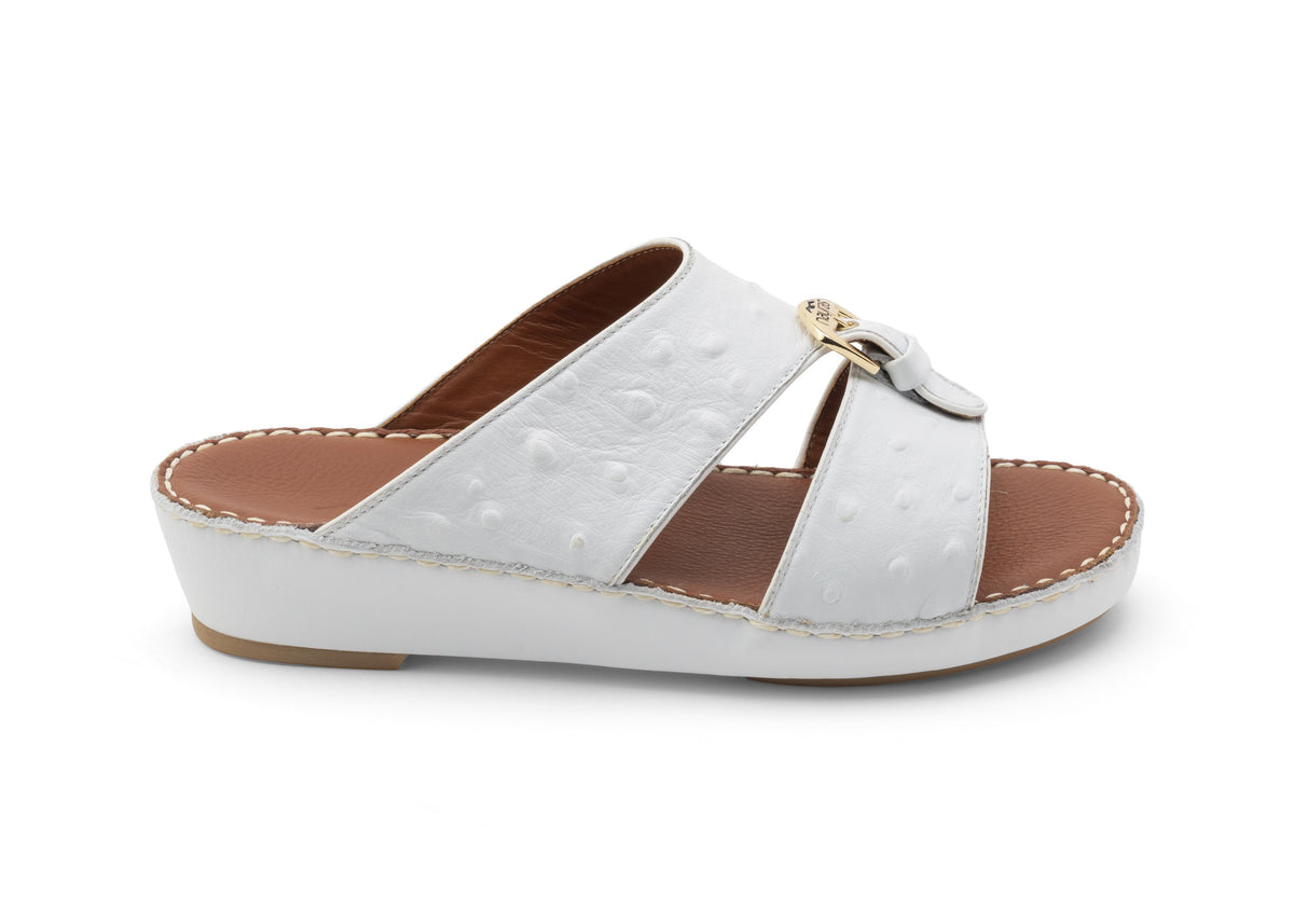 Kids Leather Sandals TL 1493 I.O - White
