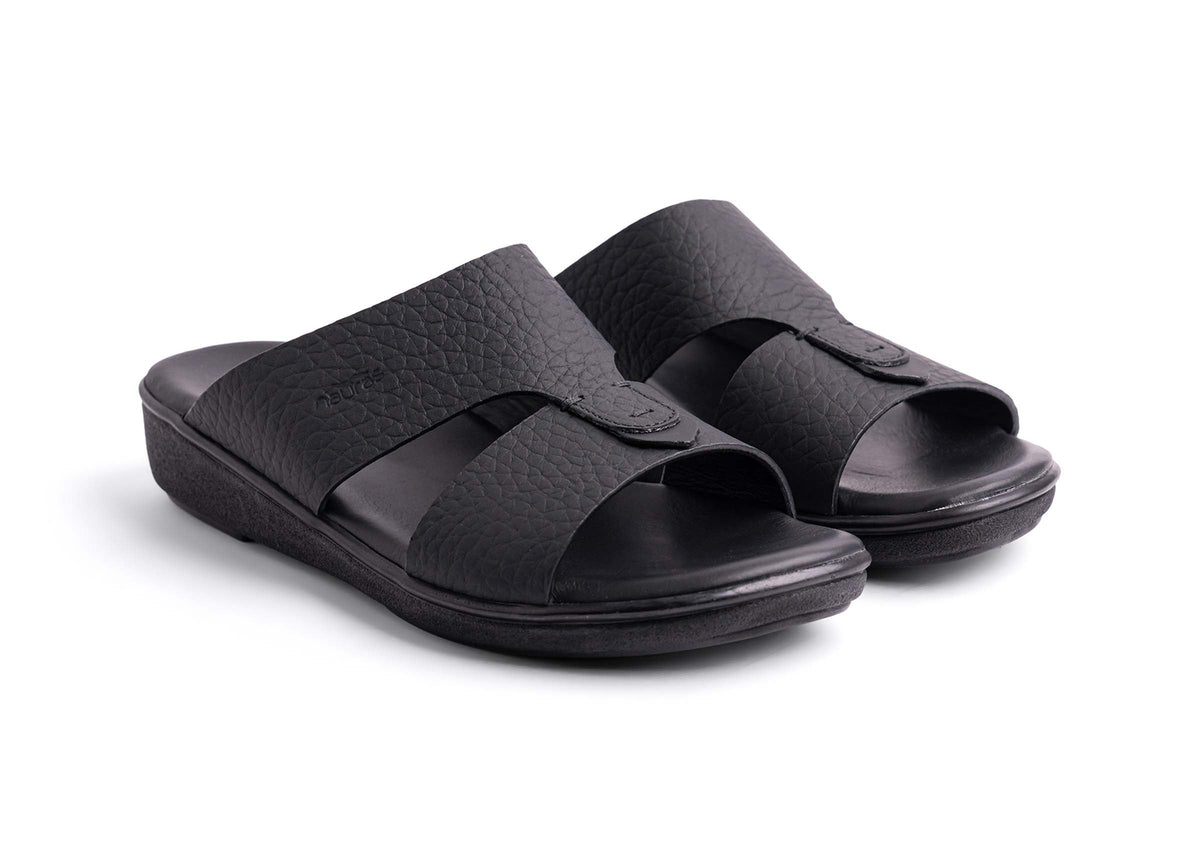 Kids Leather Sandals TL NL1049 Black