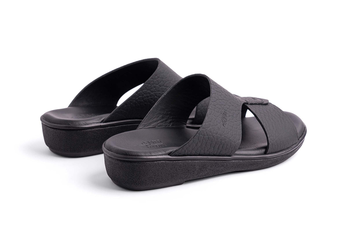 Kids Leather Sandals TL NL1049 Black
