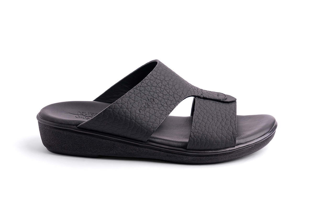 Kids Leather Sandals TL NL1049 Black