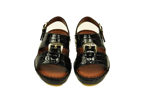 Kids Leather Sandal Strap TS 1493 LAK