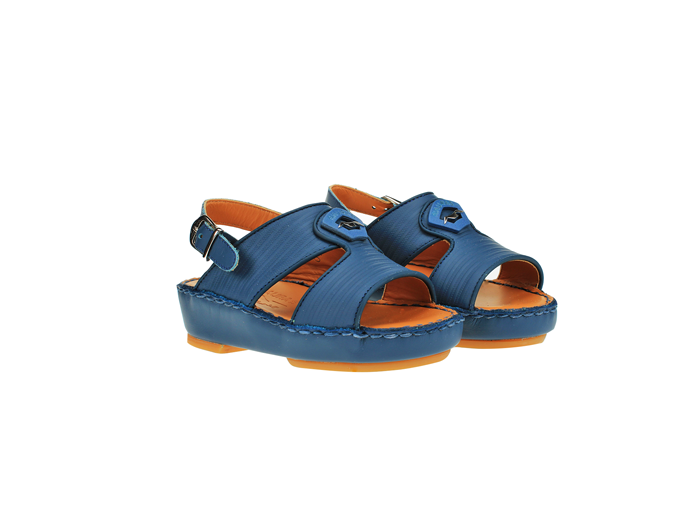 Kids Leather Sandal Strap TS F4702V AO