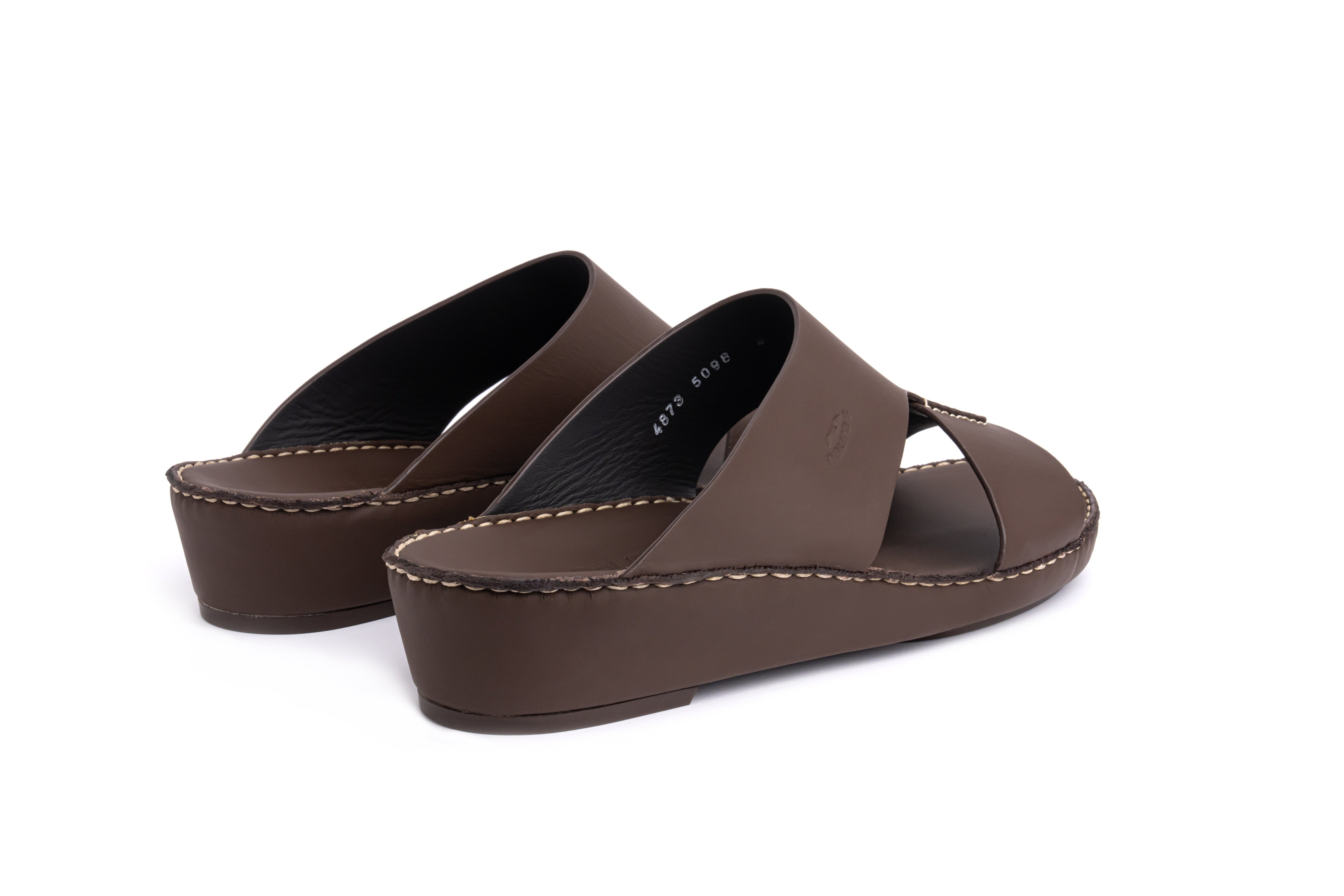 Man leather Sandal 4873 LEM