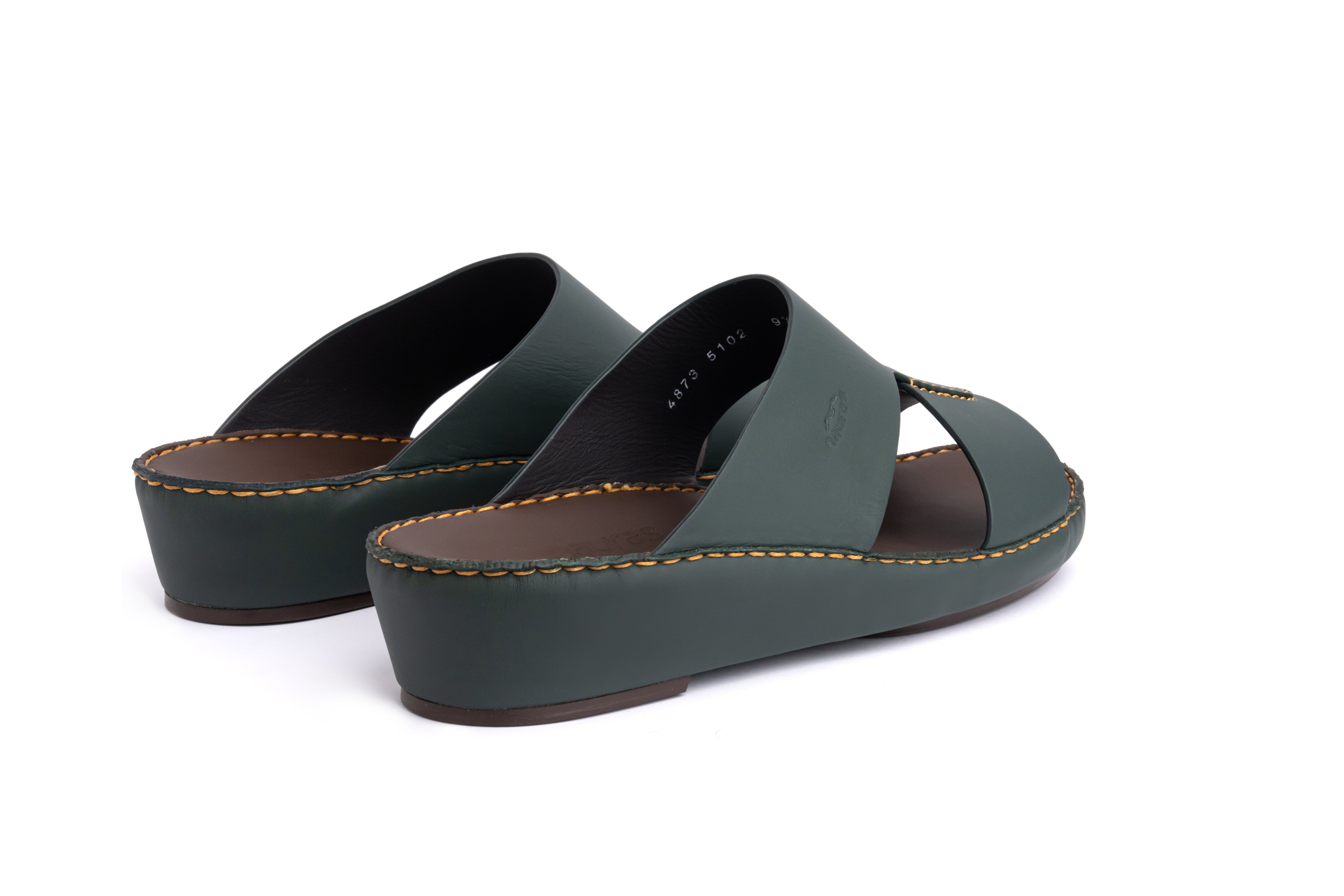 Man leather Sandal 4873 LEM