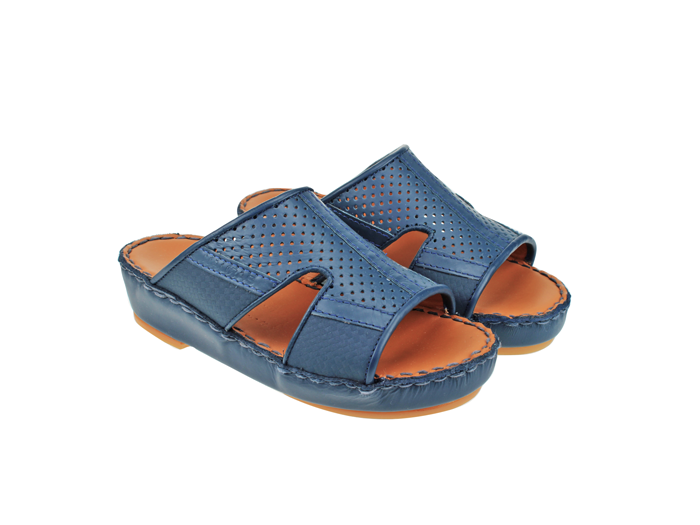 Kids Leather Sandal Strap TS F4740 CO