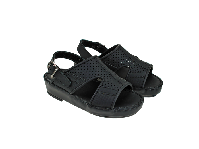 Kids Leather Sandal Strap TS F4740 CO