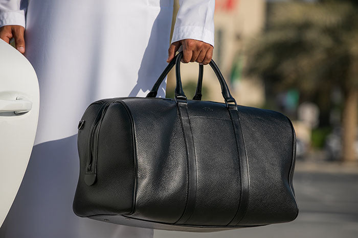 Man Travel Leather Bag 18108